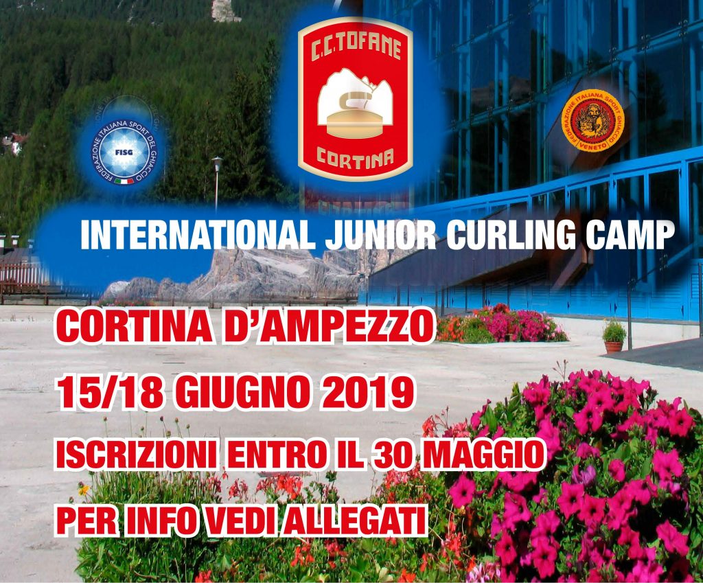 1° International Junior Camp – Cortina D’Ampezzo 15/18 giugno 2019
